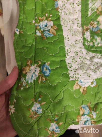 Покрывало с наволочками новое в стиле печворк