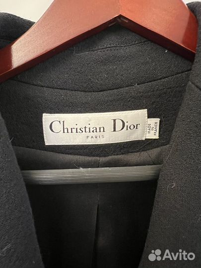 Christian Dior пальто женское 42 44 шерсть