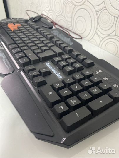 Клавиатура steelseries infrared optical shaft