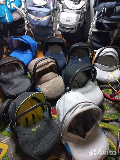 Автолюльки с адаптерами