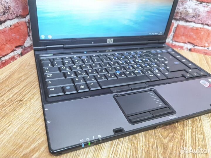 Домашний Ноутбук Hp Compaq windows 7 Core2 Duo