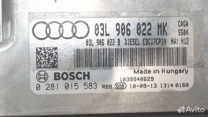 Блок управления двигателем Audi A4 (B8), 2011