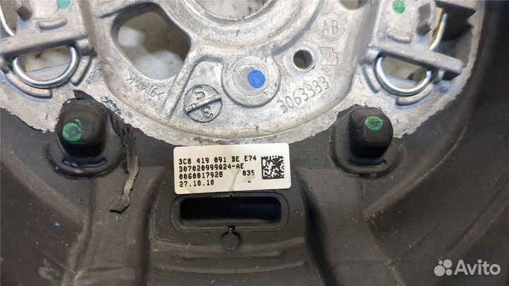 Руль Volkswagen Passat CC, 2012