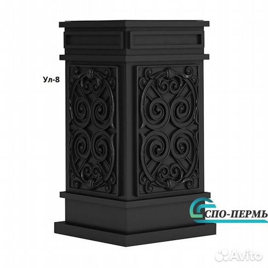 Урна чугунная (Скамейки/лавки)