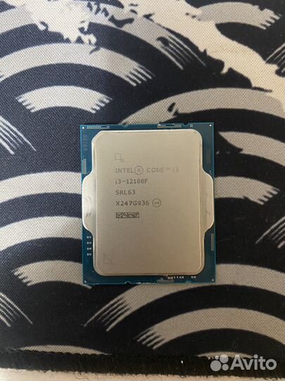 Процессор intel lga 1700 i3-12100f