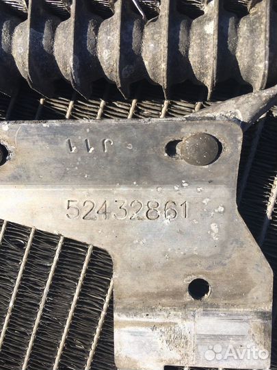 Радиатор масляный АКПП Опель 1.4/1.6 Turbo