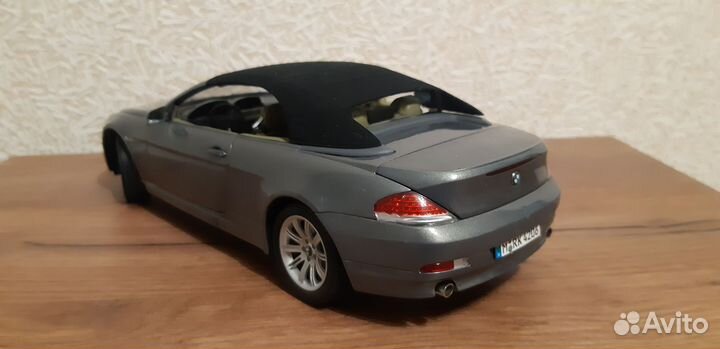 Bmw 6 series cabrio kyosho 1/18