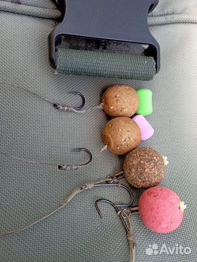 Карповые монтажи, поводки