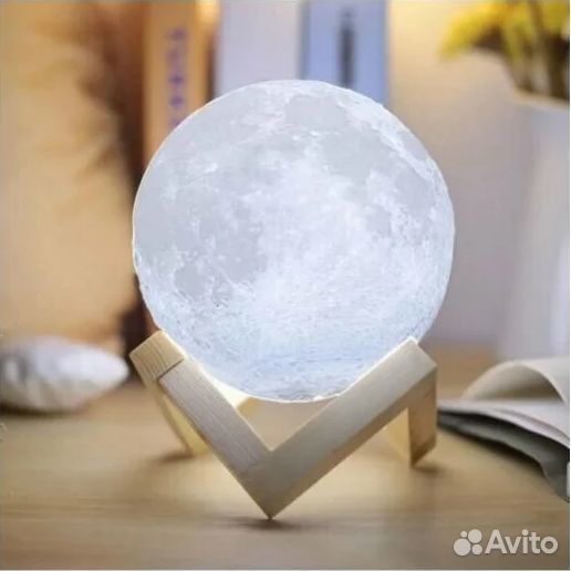 Светильник ночник луна