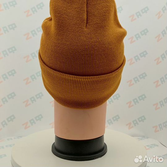 Шапка TikTok embrd, горчичный (3233)