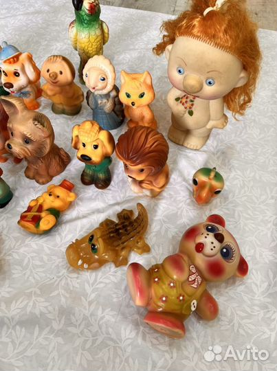 Резиновые игрушки советские СССР