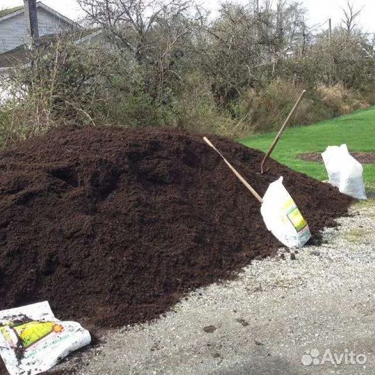 Земля. чернозем, песок, плодородный грунт