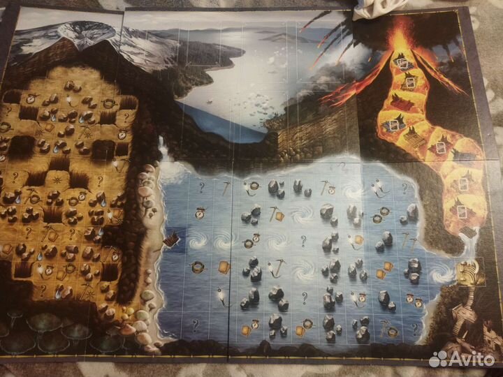 Настольная игра путешествие к центру земли