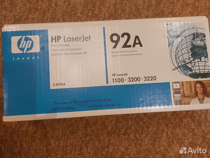 Картридж hp 92А