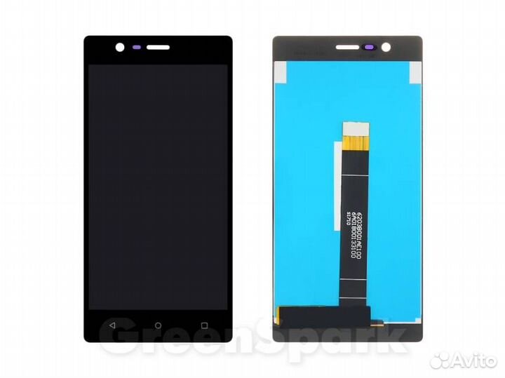 Дисплей для Nokia 3 +тач черный copy