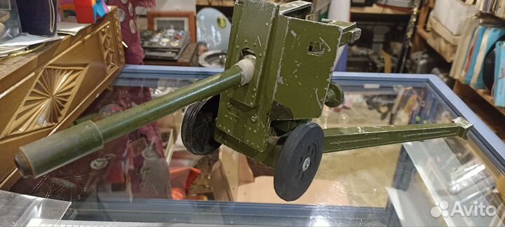 Игрушка пушка СССР