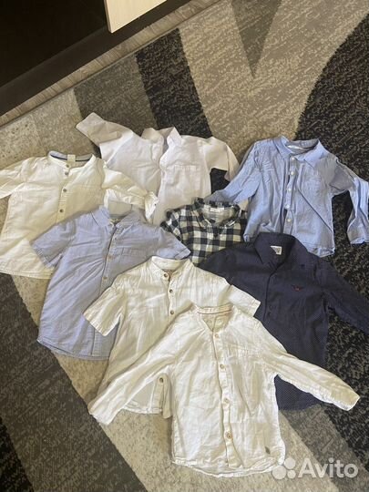 Рубашка для мальчика 92 98