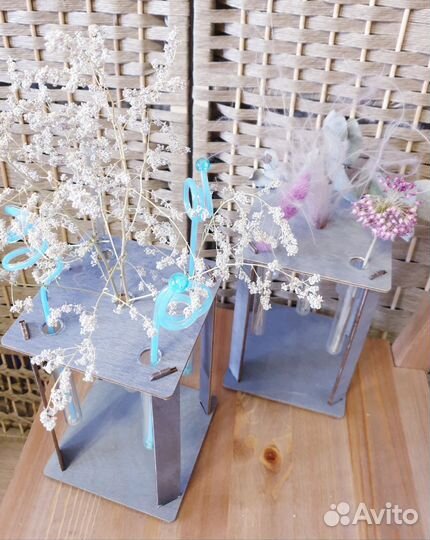 Ваза для цветов, 2 шт