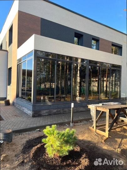 Остекление безрамное