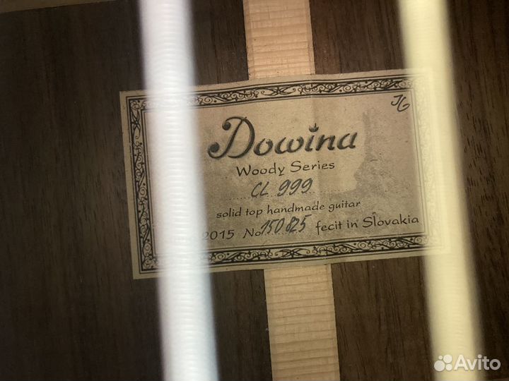 Гитара 6 струн Dowina Woody Series CL 999