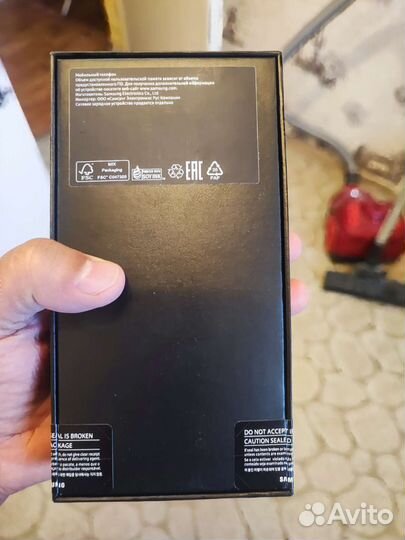 Коробка Galaxy s21 черный на 128