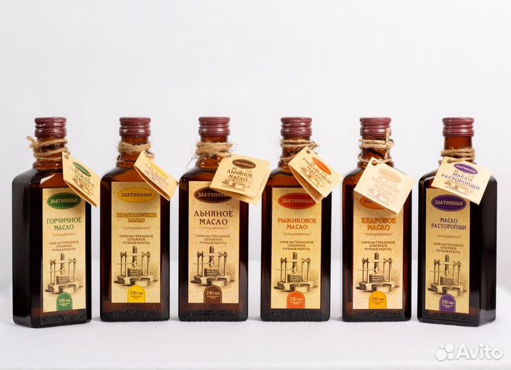 Рыжиковое масло холодного пресования