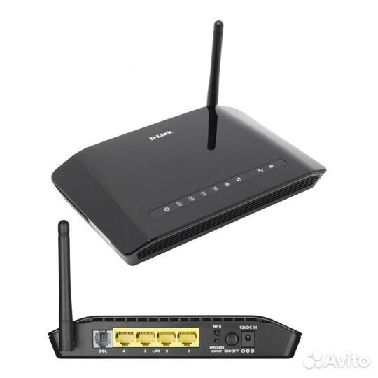 Adsl Wi-Fi Роутер D-Link DSL-2640U