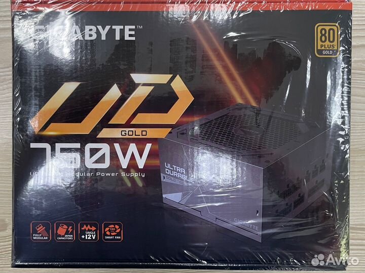 Блок питания Gigabyte ATX 750W GP-UD750GM