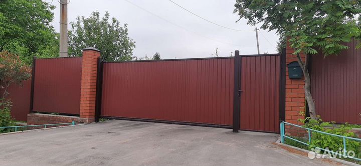 Откатные ворота. Калитки, Автоматика