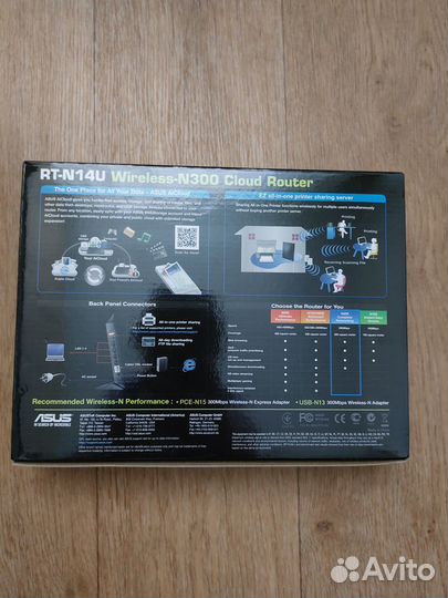Wi-Fi роутер asus RT-N14U