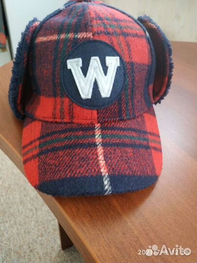 Кепка бейсболка детская теплая