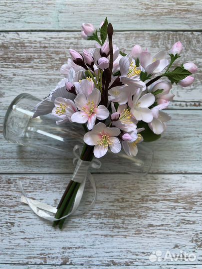 Букет из полимерной глины