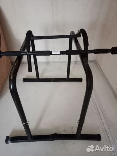 Турник в дверной проем + напольные брусья