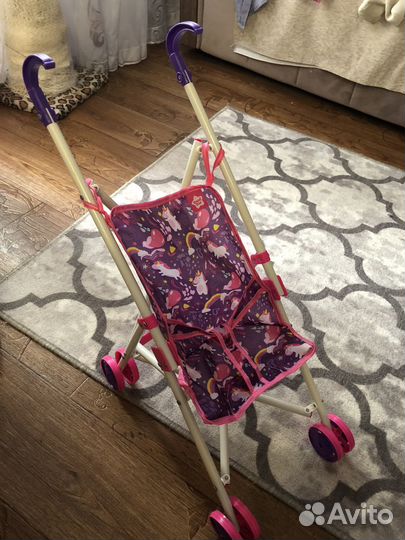 Коляска кукольная