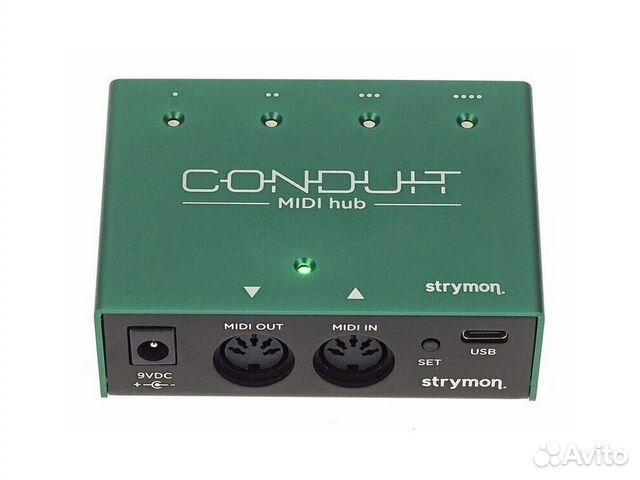 Strymon Conduit Midi Box интерфейс