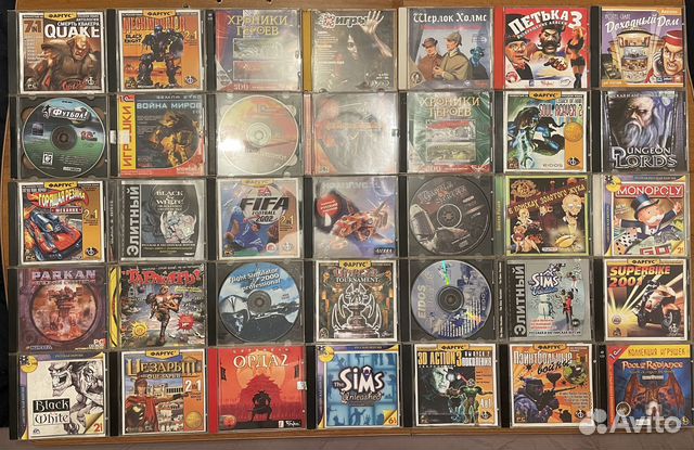 Старые компьютерные игры диски CD и DVD купить в Дзержинском с ...