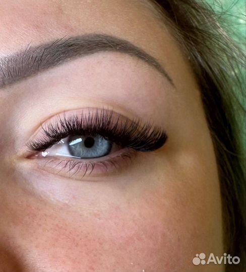 Наращивание ресниц на дому