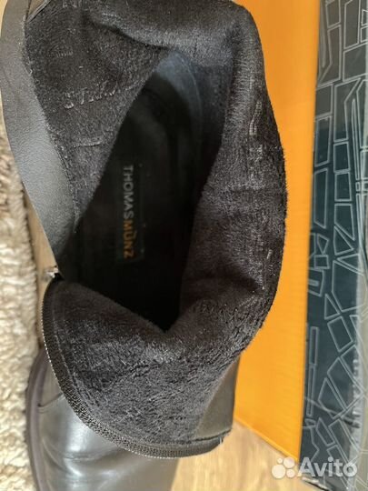 Ботинки кожаные