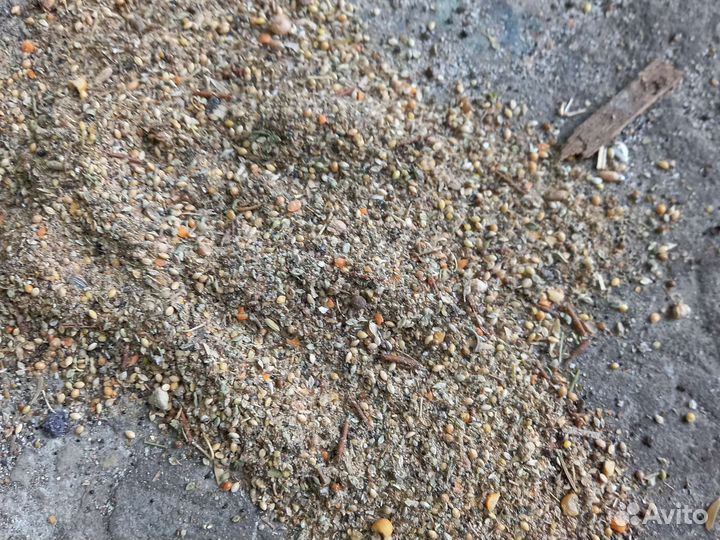 Отходы зерна в мешках