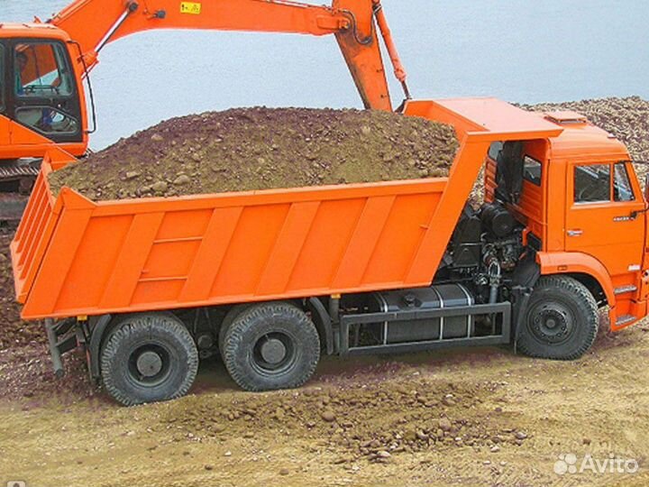 Песок \ Отсев гранитный карьерный с доставкой от т