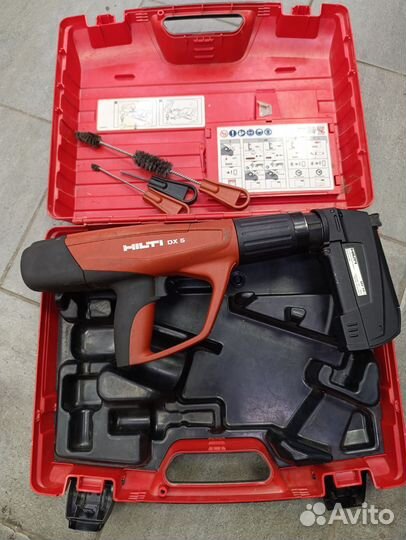 Монтажный пороховой пистолет hilti Dx 5