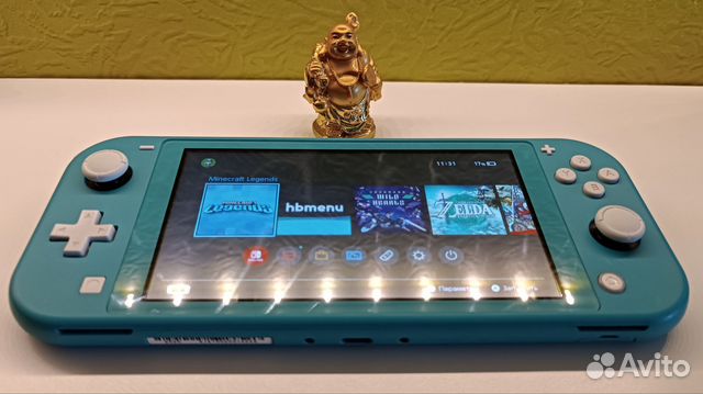 Прошитый Nintendo Switch Lite Turquoise купить в Москве | Электроника ...