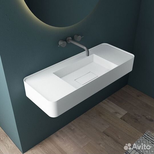 Раковина Solid Surface Vincea VWB-6S380MW 1000*40