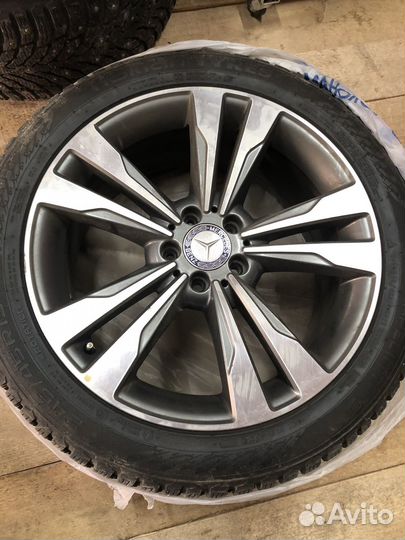 Колеса в сблре на мерседес R19 зима