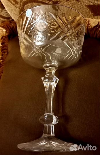 Конфетница хрустальная СССР