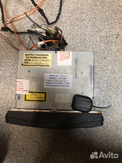 Магнитола mercedes w203