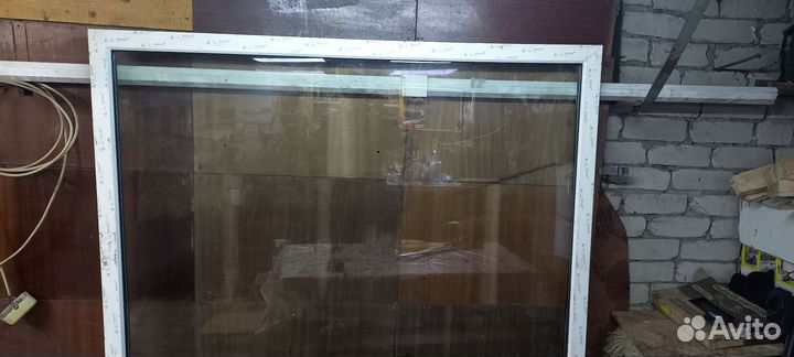 Пластиковое окно глухое