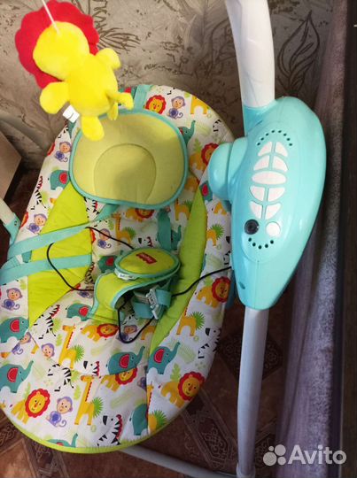 Детские электронные качели бу