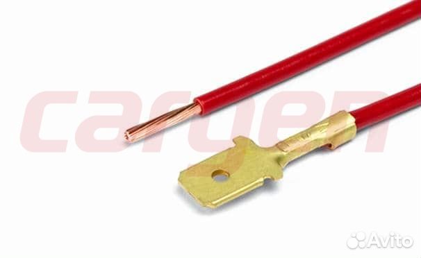 AX38401 Контакт штыревой серии 6,3 мм обжатый с пр