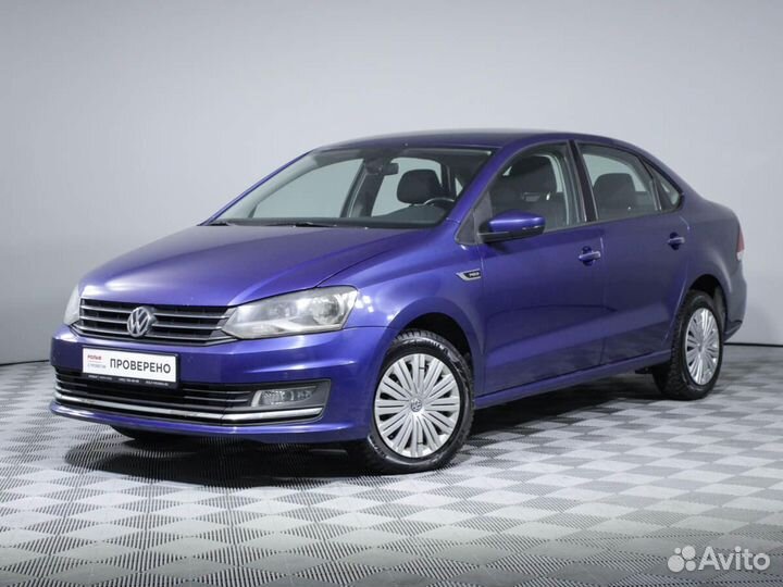 Volkswagen Polo 1.6 AT, 2017, 120 829 км